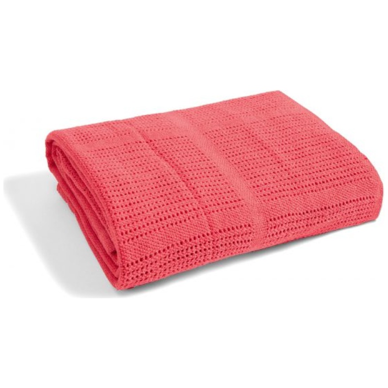 21772-jhgfdfghnm.jpg Kućni proizvod Mamas & Papas Blkt Cell Med Coral deka 781194500 - Image 1