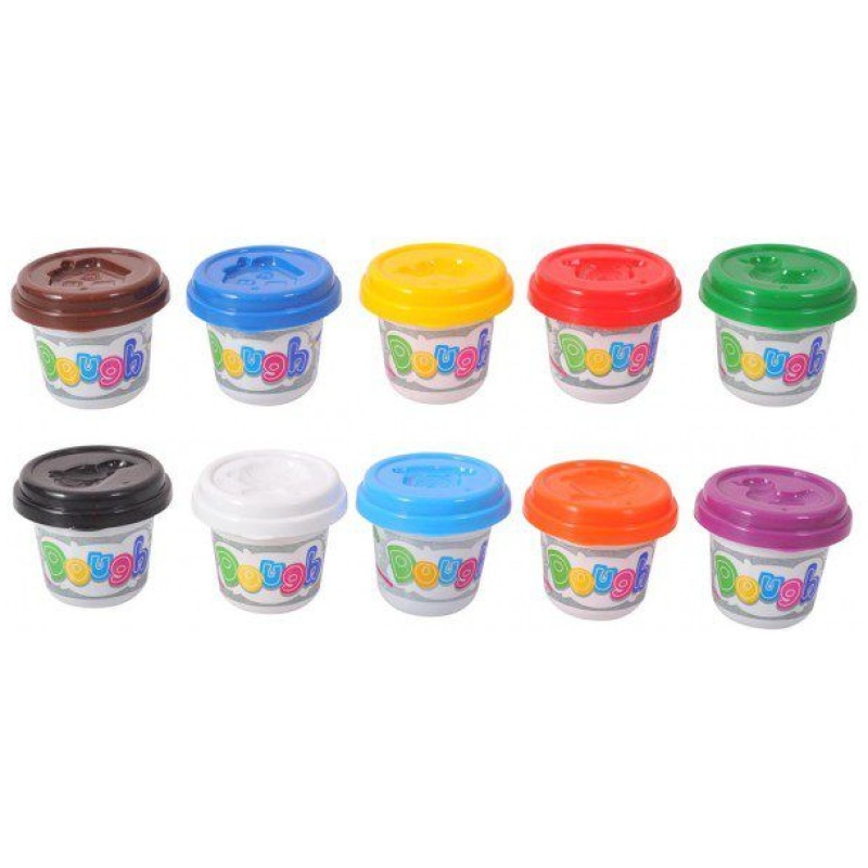 Plastelin PlayGO Dough 10*2oz 8610 - Image 1