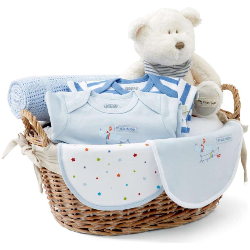 Košara Mamas & Papas Hamper N Brn blue - Image 1