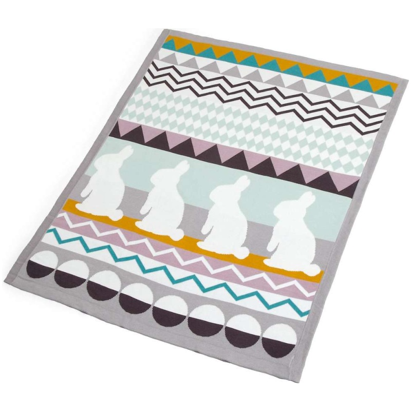 Deka Mamas & Papas Blkt Knttd Sml Bunny - Image 1