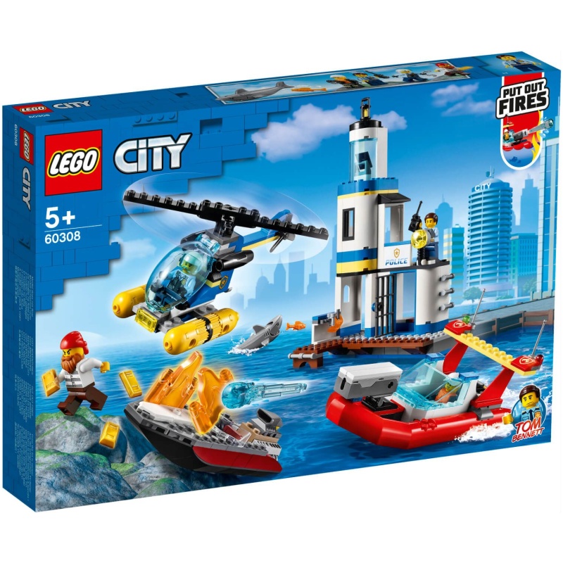 Kocke Lego Obalni zadatak za policiju i vatrogasce 60308 - Image 1