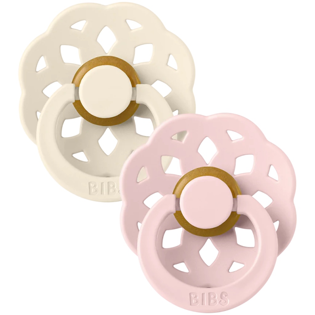 Duda BIBS Boheme ivory & bloosom