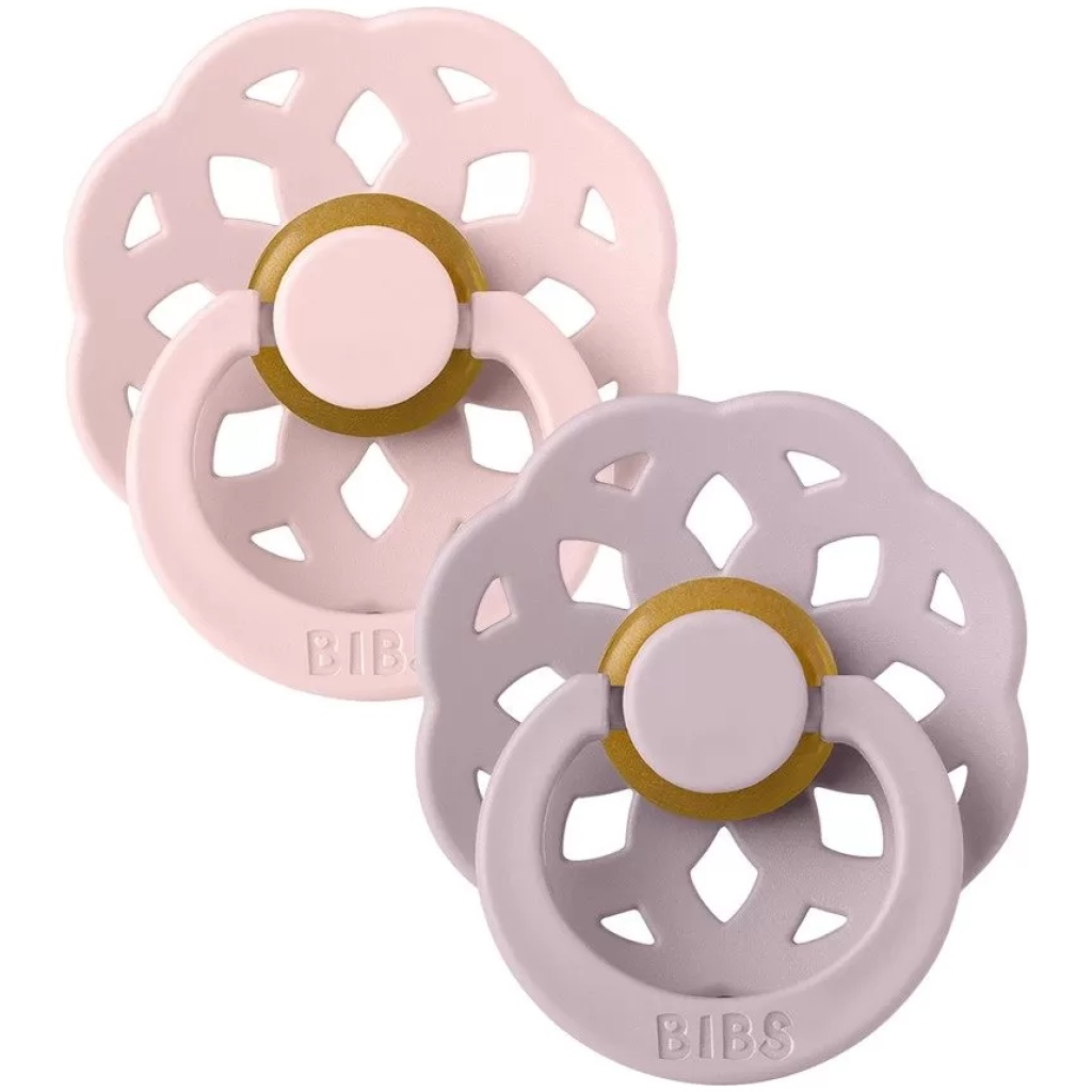 Duda BIBS Boheme blossom & dusky lilac
