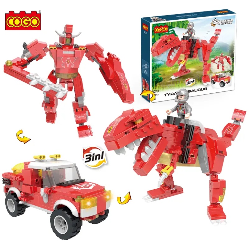Kocke Cogo Tiranosaur 3u1 - Image 1