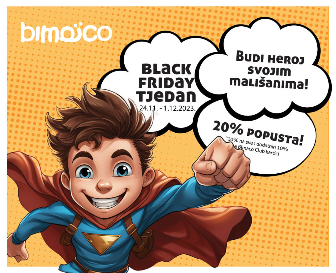 Bimaco Black Friday – Vaša prilika da postanete heroj!