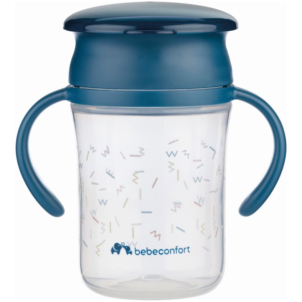 Čaša Bebeconfort 360° Mephis blue 280ml
