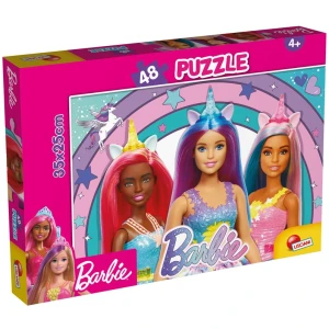 Puzzle Barbie - Magični unicorn 48