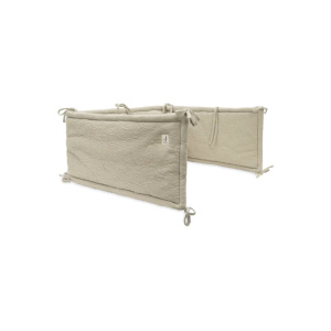 Ogradica za krevetac Jollein - Soft Waves Olive Green 180X30