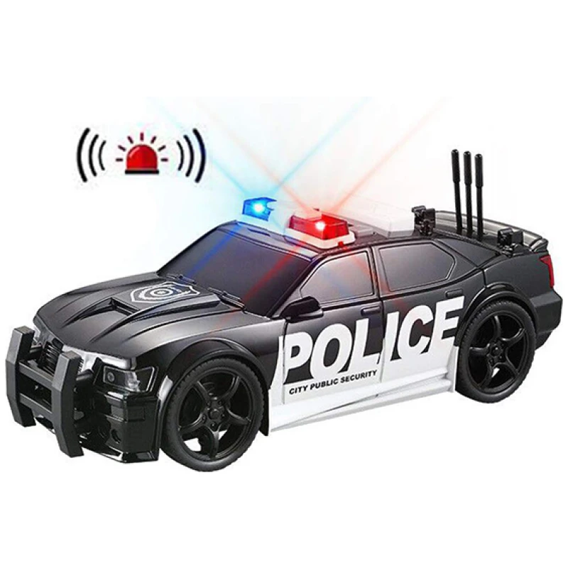 policijski_auto_svjetlom Igračka auto policijski crni sa zvukom - Image 1