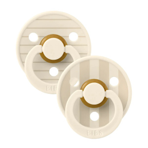 Duda BIBS Studio Colour-Pin Ivory Vanilla Mix Size 2