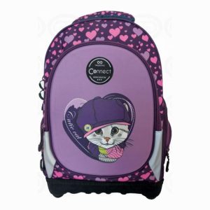 Torba školska Connect Cutie Cat