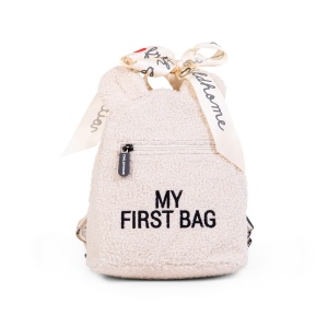 Childhome Dječji Ruksak My First Bag Teddy Off White