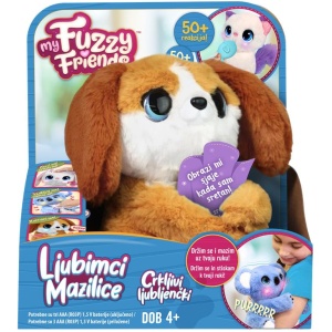 Plišana igračka Ljubimci mazilice My Fuzzy Friends psić Ziggy