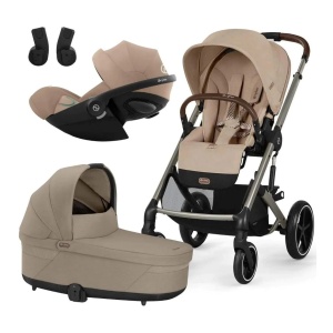 Dječja kolica Cybex Balios S Lux 3u1 Almond Beige
