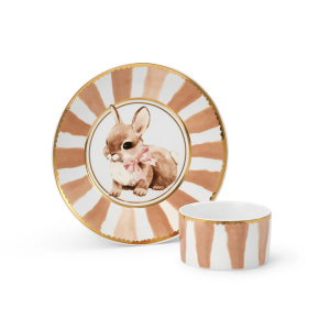 Set za jelo iz porculana Elodie Bunny Darling 17063-12495