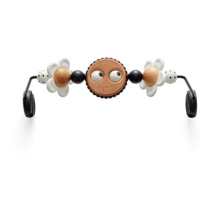 Igračka za ležaljku Babybjörn Googly Eyes Black & White 080511