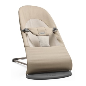 Ležaljka Babybjörn Balance Soft Woven Khaki/Beige 05226