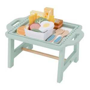 Drvena tacna s hranom Tooky Toy 286518