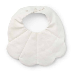 Pamučni podbradnik Elodie Vanilla White 16994-12432