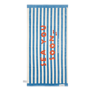 Ručnik za plažu Little Dutch Ocean Sea Life Ocen Blue Cl25039114