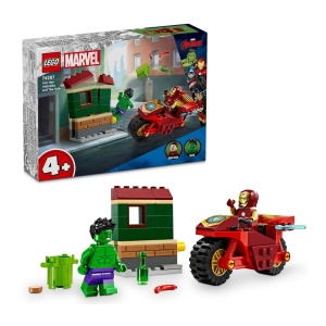 Lego Iron Man i Hulk na Motociklu