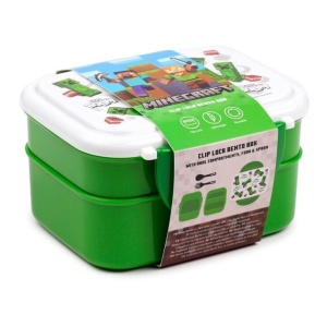 Kutija za ručak Minecraft Creeper & Tnt Clip Lock Bento