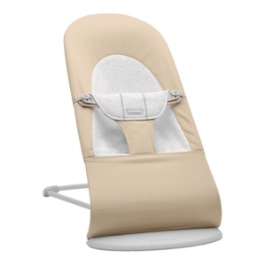 Ležaljka Babybjörn Soft, Woven/Jersey, Beige/Gray