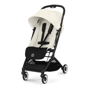 Kolica Cybex Orfeo Blk Canvas White Light Beige