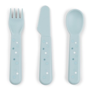 Set za jelo Happy Dots Blue Done By Deer