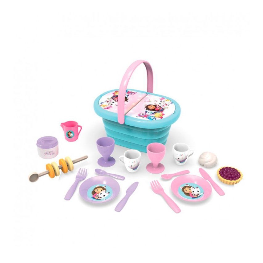 Smoby Gabbys Dollhouse Piknik Košara S Dodacima
