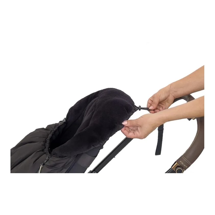 Cottonmoose Footmuff Moose Prime Soft Black