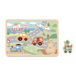Drvene puzzle vozila