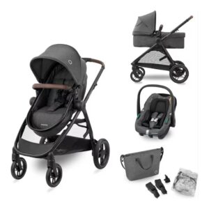 Kolica MC Zelia S Trio Dark Grey 3u1