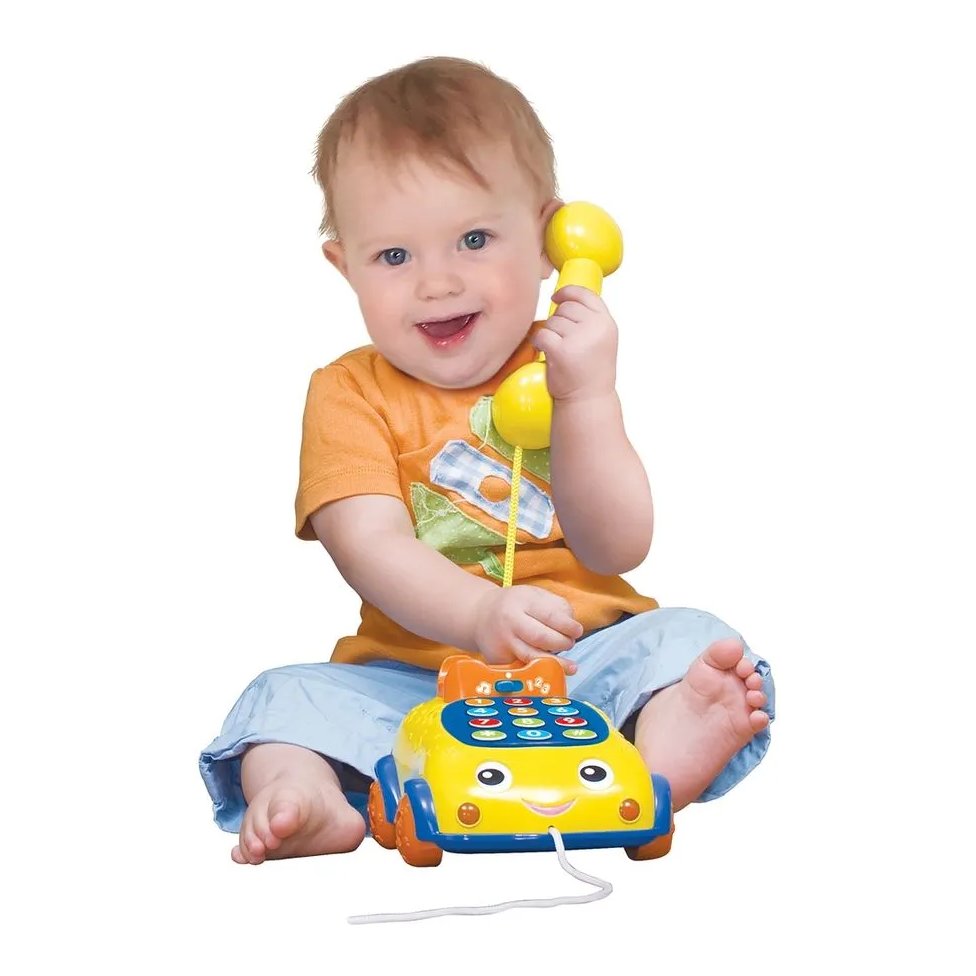 000663 Talk 'N Pull Telefon