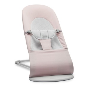 005289 Babybjörn Ležaljka Balance Soft Woven/Jersey, Light Pink