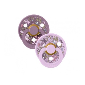 BIBS X Liberty dude - Chamomile Lawn Violet Sky 1
