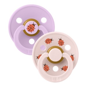 BIBS dude Ladybug Violet Sky 1