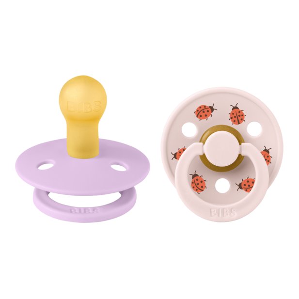 12025103 Bibs Studio Colour Ladybug Violet Sky Mix Size 2