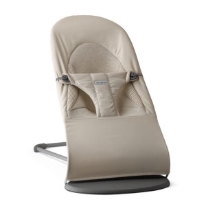 Babybjörn Ležaljka Balance Soft Woven,Tri Fabric,Sand Grey005002