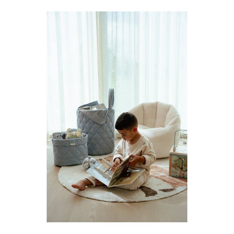 Little Dutch Košara Za Igračke Pure Denim Blue De3345035