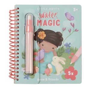 Knjiga Bojanje Vodom Rosa&Prijatelji Little Dutch