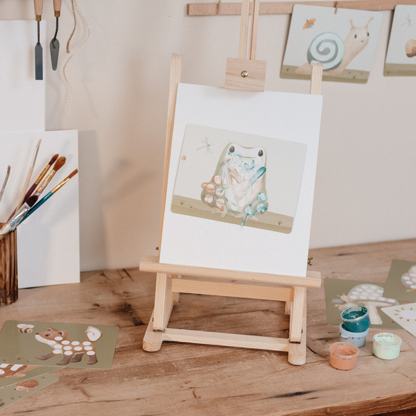 Little Dutch Set Za Oslikavanje Rukama Forest Friends 126114