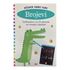 Vježbenica Brojevi + LCD ploča