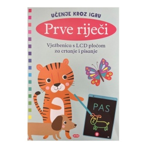Prve Riječi - vježbenica + LCD ploča