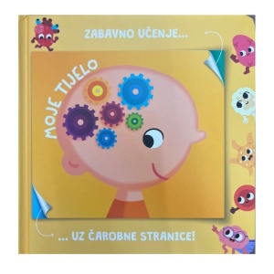 Knjiga Moje Tijelo - zabavno učenje