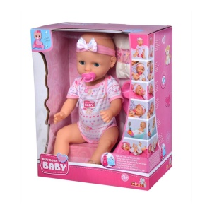 New Born Baby Lutka Pink