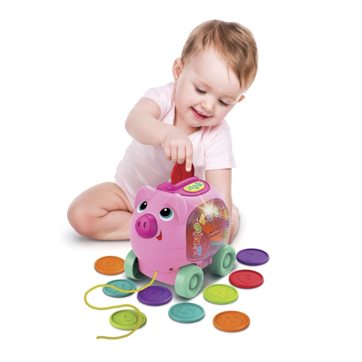 Pull Along Counting Piggy Kasica 250201