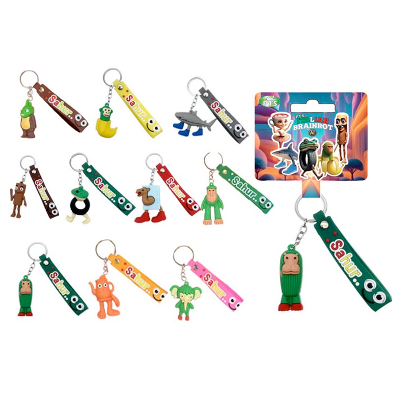 Brt:Brainrot 3D Privjesak Za Ključeve 5Cm