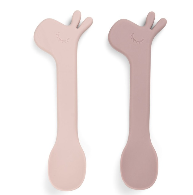 Done By Deer Silikonske Žlice Lalee Powder 2Kom