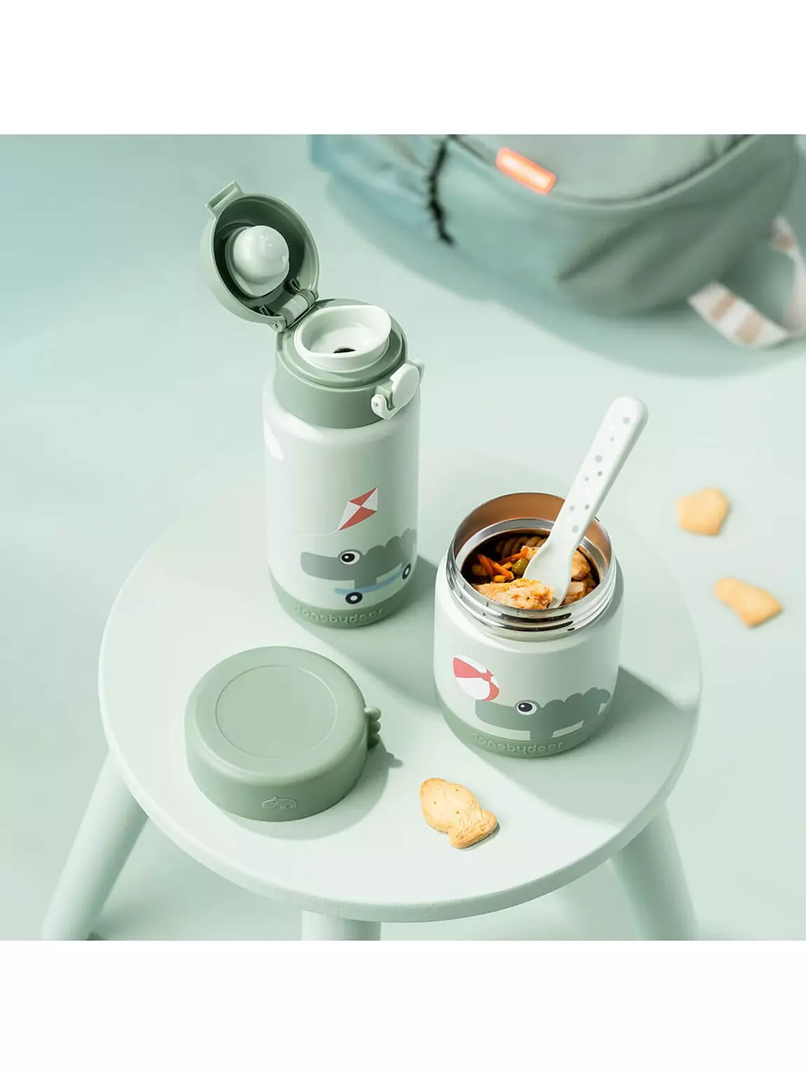 Done By Deer Termos Posuda Playground Green 1251733